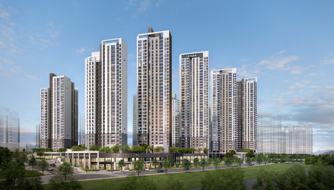 천안 아이파크 시티 2단지 투시도