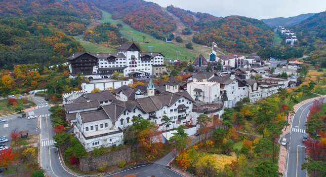 부영그룹 무주덕유산리조트 전경. ⓒ 부영그룹