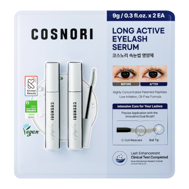 코스노리 ‘롱 액티브 아이래쉬 세럼’, 속눈썹 영양제 카테고리 최초 미국 코스트코 입점