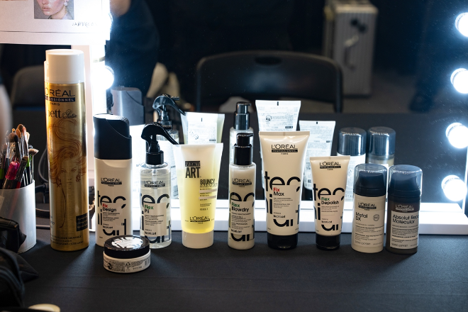 로레알 프로페셔널, 2026 SS 서울패션위크 백스테이지 빛내