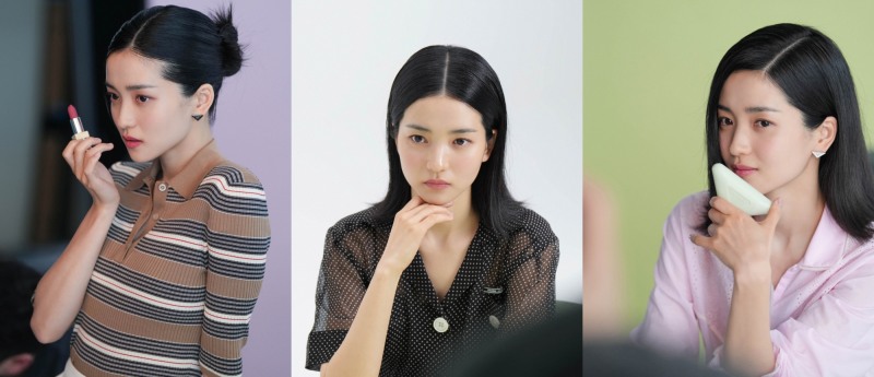 김태리, 광고 비하인드 컷 속 우아하고 세련된 매력 발산