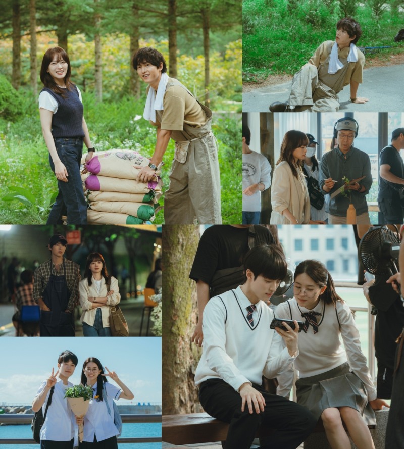 ‘마이 유스’ 송중기X천우희, 단 2회 만에 ‘감성 자극X첫사랑 소환’ 열연…케미스트리 폭발 비하인드 컷 공개