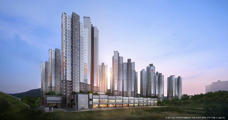 힐스테이트 용인포레 투시도