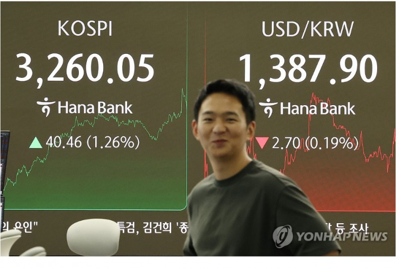 9일 코스피지수가 대주주 기준 강화 철회 예상에 4년 3개월만에 최고치를 기록했다. 사진=연합뉴스