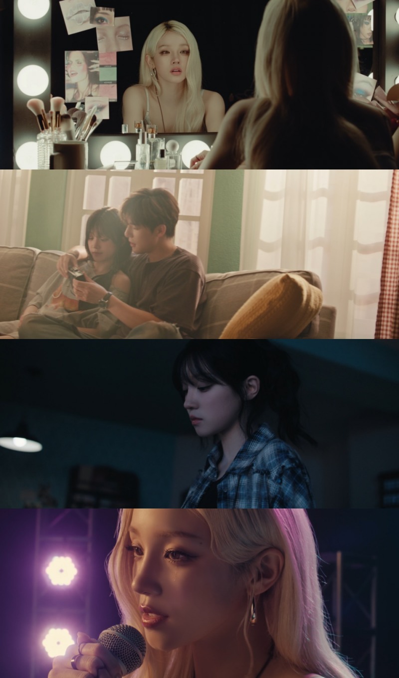 아이들 우기, 첫 싱글 수록곡 ‘아프다’ 뮤비 공개…눈물의 이별 서사