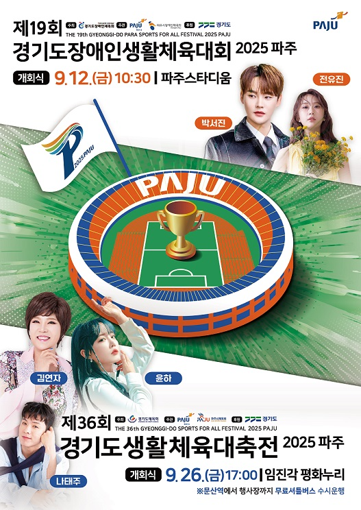 제19회 경기도장애인체육대회 포스터