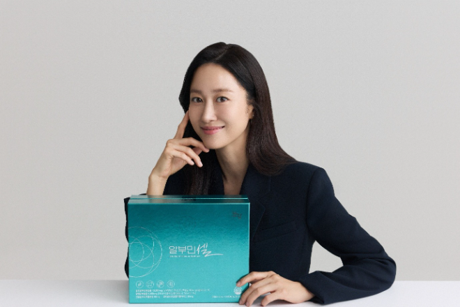 건강한 아름다움의 대명사 배우 전혜빈, 보강 알부민셀의 새얼굴 되다