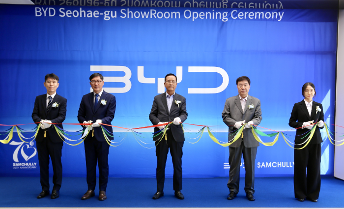 삼천리EV, 카페형 콘셉트 ‘BYD Auto 서해구 전시장’ 오픈