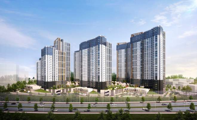 아산탕정 동일하이빌 파크레인 투시도