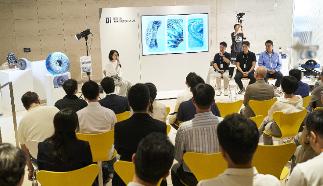 지난 11일 경기 성남시 분당구 한국타이어 테크노플렉스에서 '디자인 이노베이션 데이 2025' 행사가 진행 중인 모습 ⓒ한국타이어