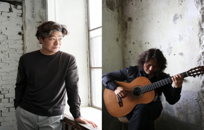 (좌) 팝피아니스트 '조장원', (우)기타리스트 김용주 / 사진=photographer 최유희