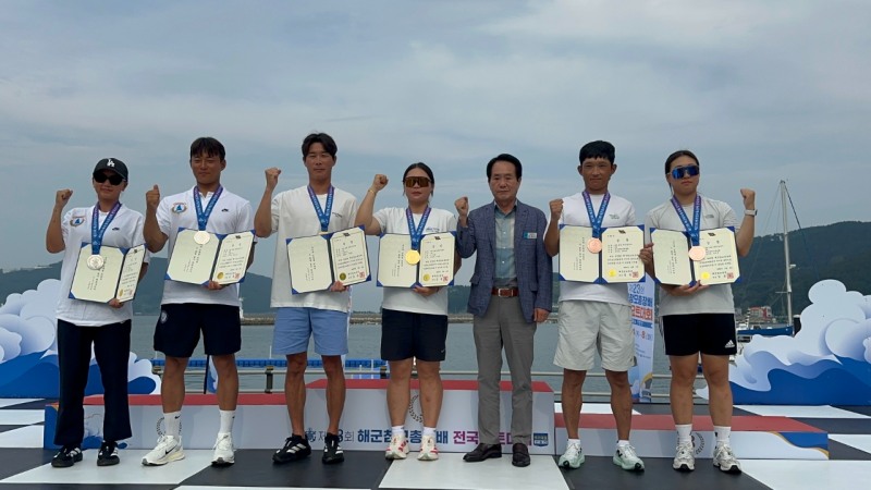 제23회 해군참모총장배 전국요트대회 겸 국가대표 선발전 (사진제공=여수시)