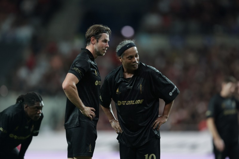 FC 스피어의 가레스 베일과 호나우지뉴(제공=넥슨).