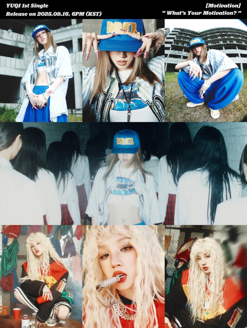 아이들 우기, 타이틀곡 ‘M.O.’ 콘셉트 포토 공개…90년대 올드스쿨 향수 자극