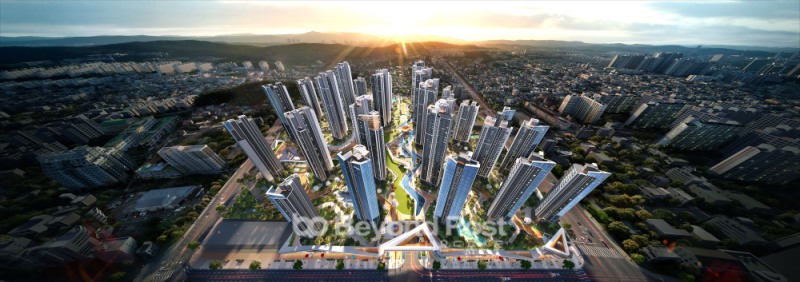 대전 변동 A구역 재개발 정비사업 조감도./HDC현대산업개발