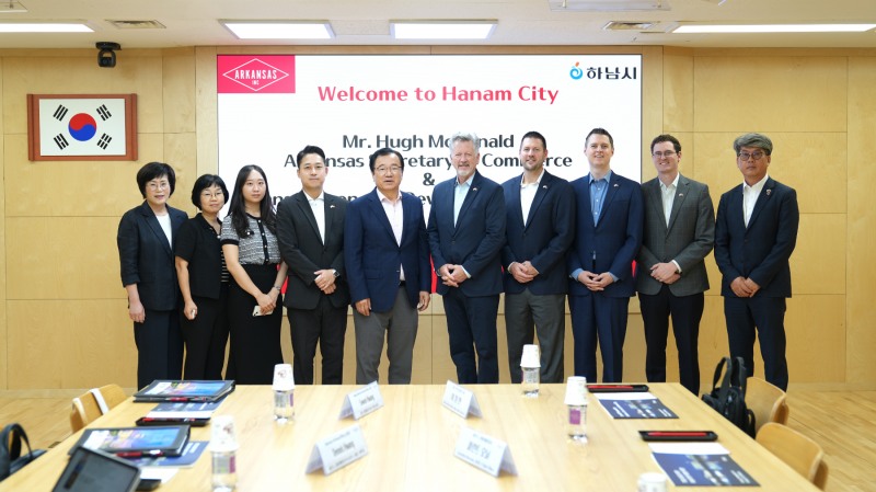 미국 아칸소주 대표단