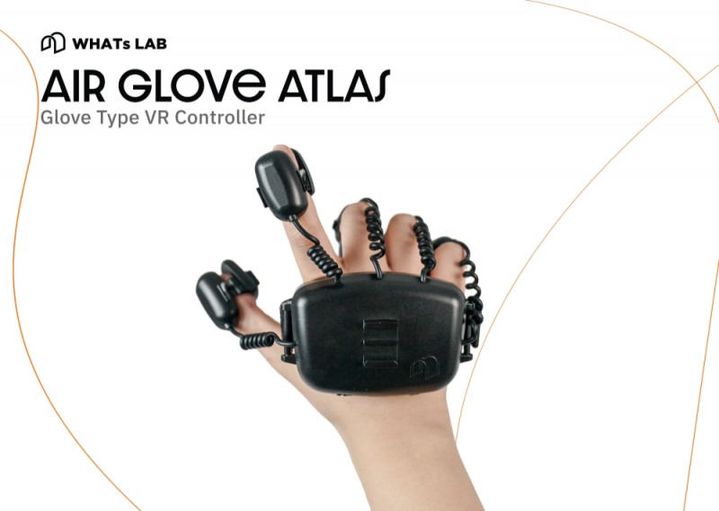 왓츠랩, 차세대 장갑형 VR 컨트롤러 'Air Glove Atlas' 출시
