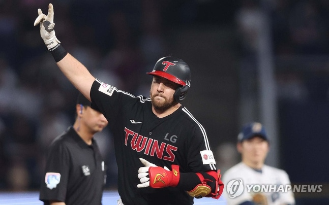 LG 해결사 오스틴 홈런 / 사진=연합뉴스