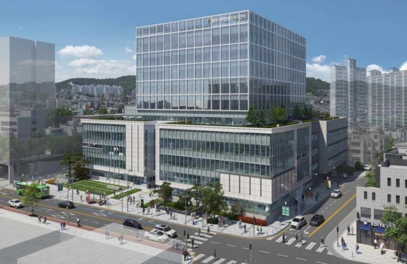 장애인 복지관 조감도