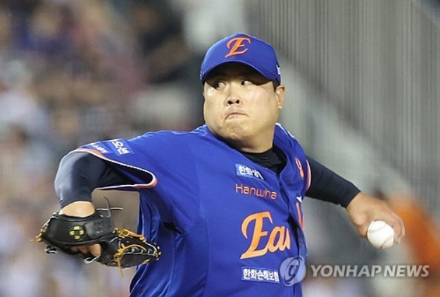 한화 류현진, 시즌 9승 달성...위기마다 삼진으로 돌파한 베테랑 투혼