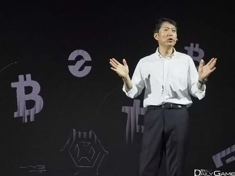 위메이드 김석환 부사장이 원화 스테이블 코인을 위한 제언을 발표했다.