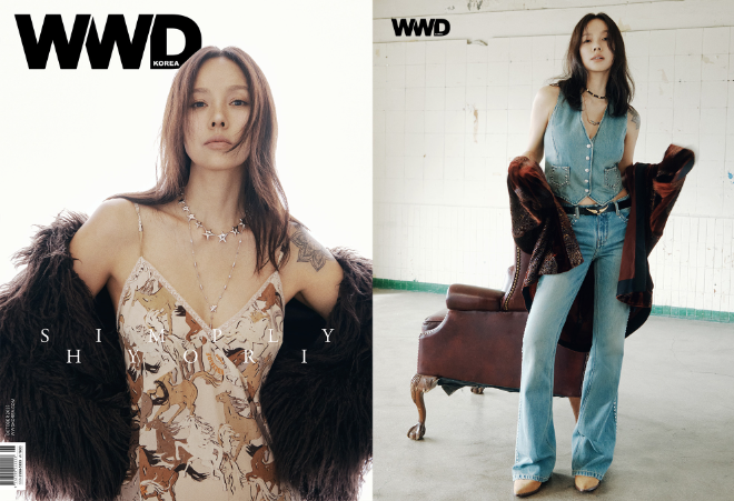 WWD 코리아 10월호, 이효리와 쟈딕앤볼테르 커버 화보 공개