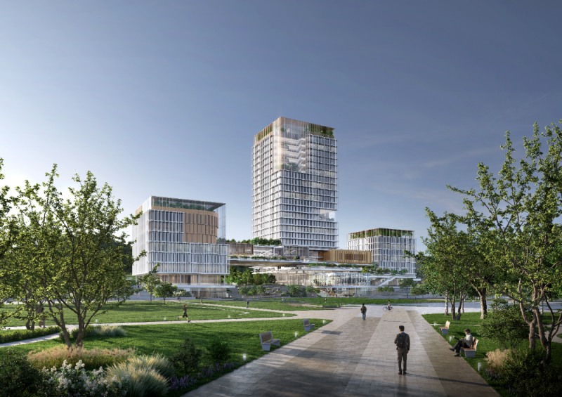 대구시 신청사 조감도./나우동인컨소시엄