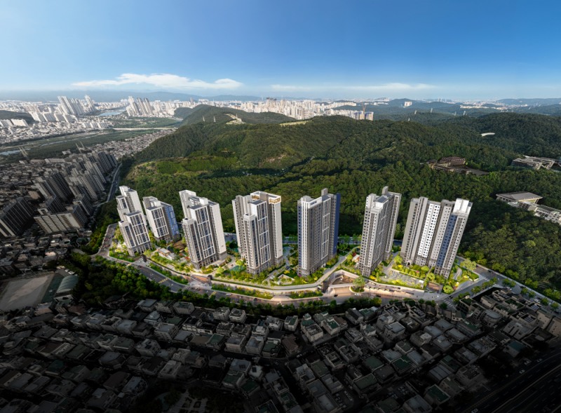 포레나 울산무거 조감도./한화 건설부문