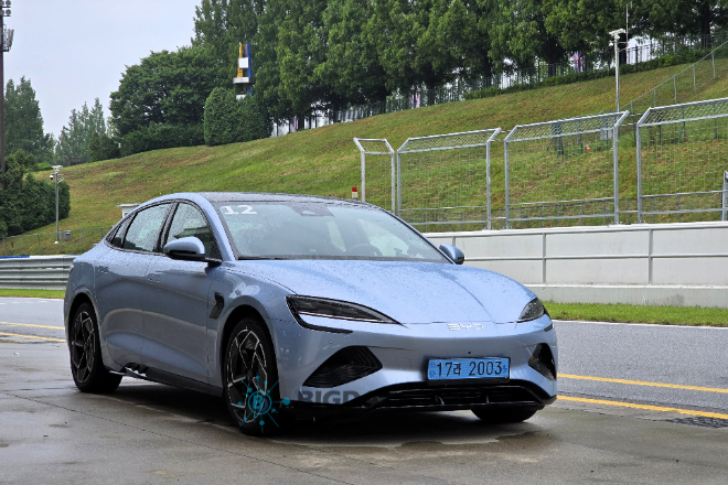 BYD '씰' 앞 모습 =성상영 기자