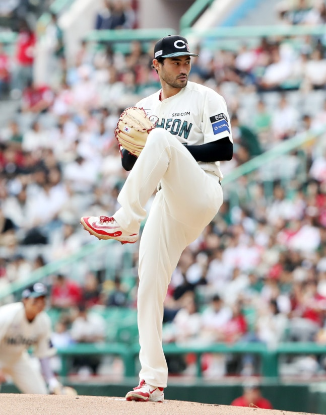 SSG 미치 화이트. 사진=SSG 랜더스 제공