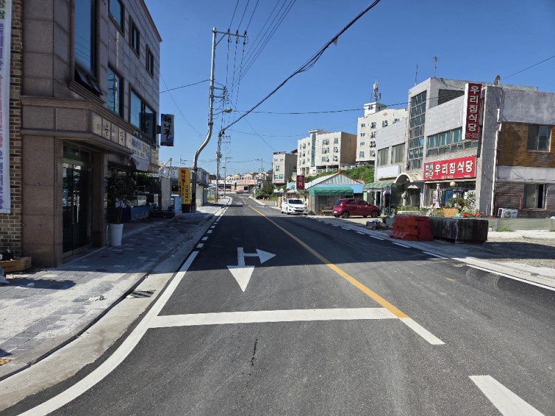 한진 도시계획도로(당진시 제공)