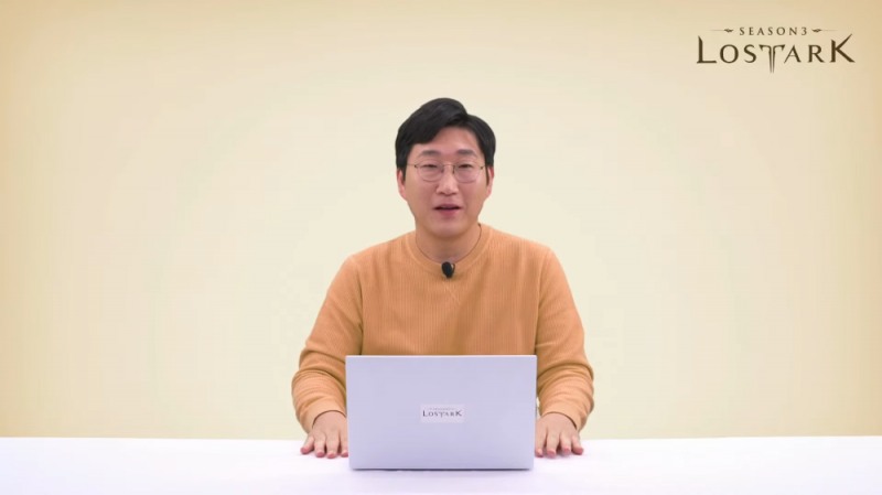 전재학 디렉터가 겨울 업데이트로 '로스트아크'에 새로운 재미를 더하겠다는 포부를 밝혔다(출처='로스트아크' 유튜브).