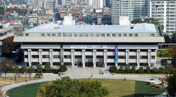 인천광역시청 본관 전경