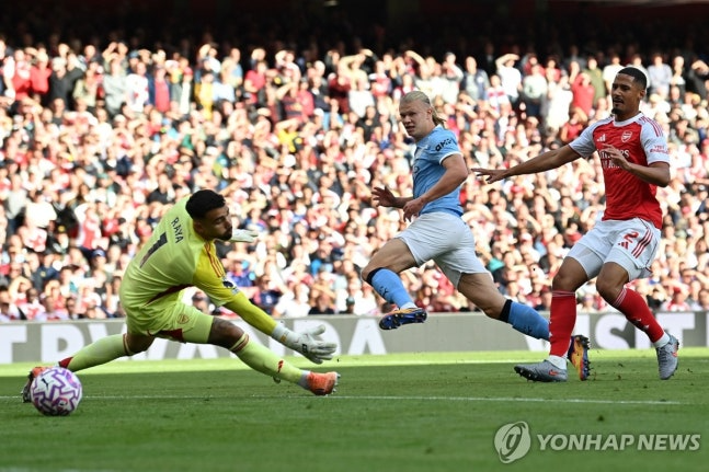 홀란 선제골 / 사진=연합뉴스