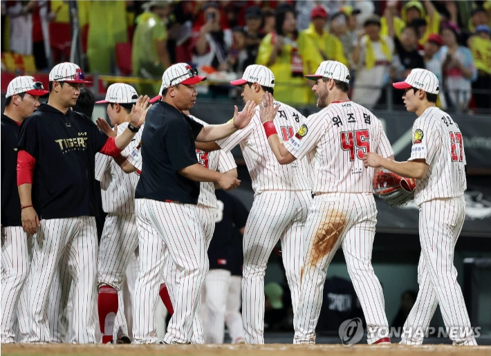 KIA 타이거즈 선수들