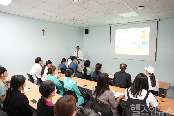 대장앎의 달 건강강좌 (사진 제공=국제성모병원)