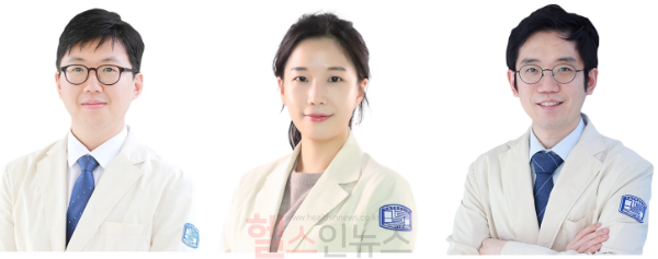 (왼쪽부터) 한지원·조희선 서울성모병원 소화기내과 교수, 이순규 인천성모병원 소화기내과 교수 (사진 제공=서울성모병원)