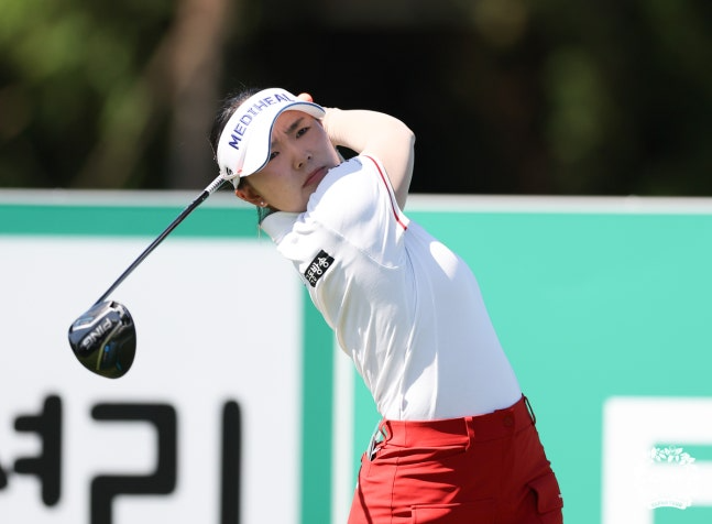 KLPGA 투어 4개 메이저대회 우승에 도전하는 이다연. /KLPGA