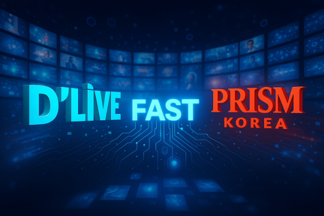 프리즘코리아, 딜라이브와 FAST 송출 계약