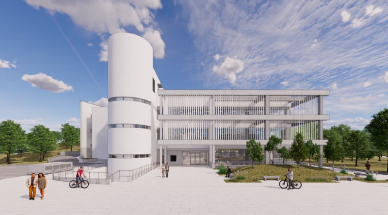 고양영어도서관 실시 설계 투시도