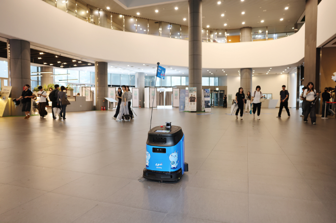 중앙대 AI 기반 로봇청소기. (사진제공=중앙대)