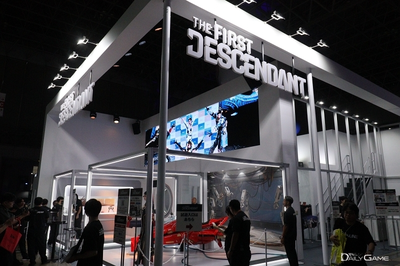 TGS 2025 넥슨 '퍼스트 디센던트' 부스 전경.