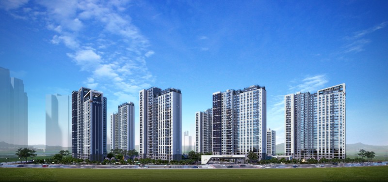 호반써밋 풍무(가칭) 투시도./호반건설