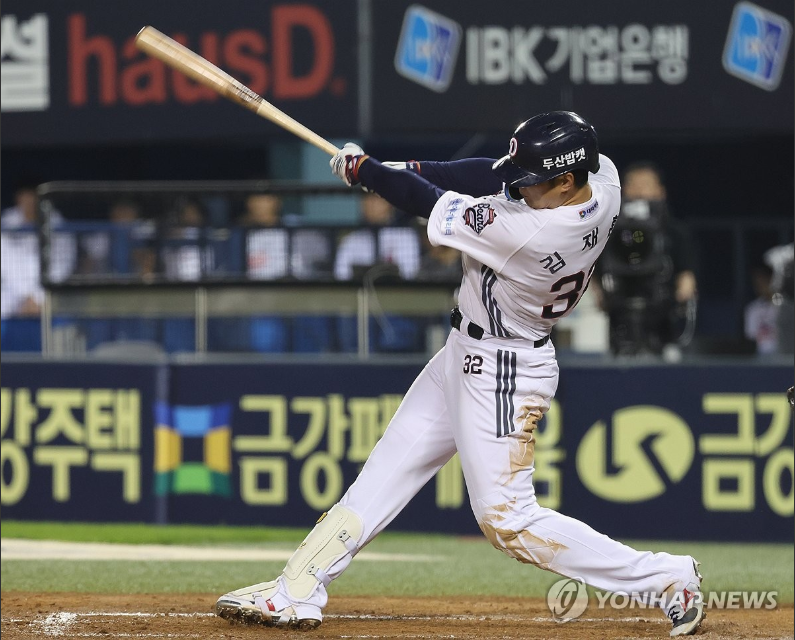 두산 김재환 / 사진=연합뉴스