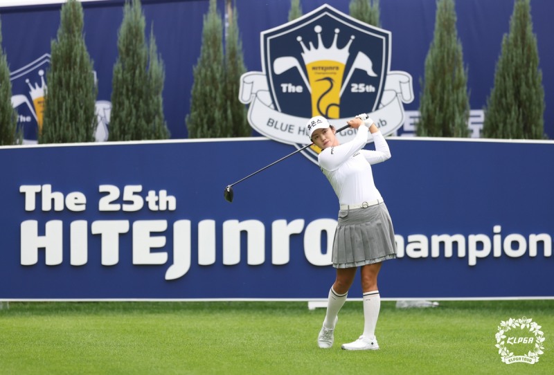 박도영의 1라운드 경기 모습 / 사진=KLPGA 제공. 연합뉴스