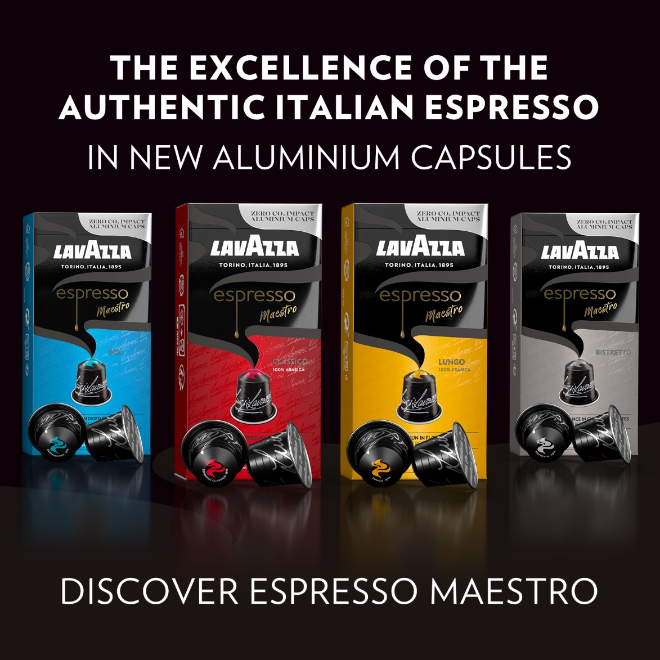 라바짜, 시그니처 캡슐 제품군으로 글로벌 시장 점유 확대