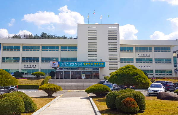 무안군청 전경. ⓒ 무안군