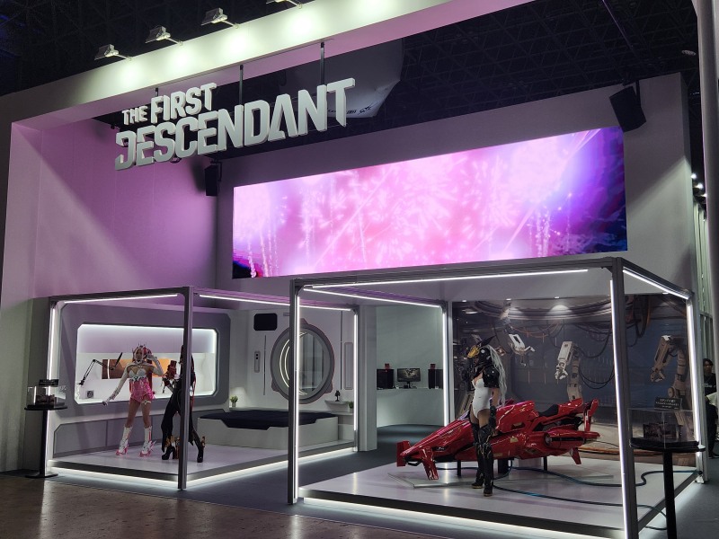 '퍼스트 디센던트' 부스 전경(제공=넥슨).