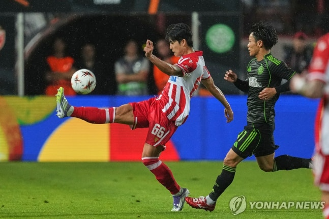 설영우의 유로파리그 경기 장면 / 사진=연합뉴스