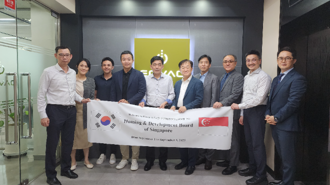엔백 주식회사는 최근 싱가포르 주택개발청(Housing & Development Board, HDB) 대표단이 회사를 방문해 자동 생활쓰레기 수거시스템(AWCS)의 장기 운영 및 유지관리 방안에 대해 논의했다.